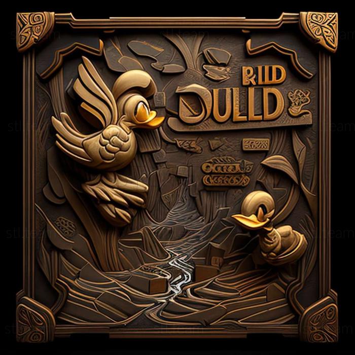 3D model Disneys Duck Tales The Quefor Gold game (STL)